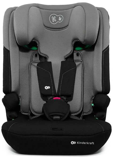 Vaikiška automobilinė kėdutė Kinderkraft I-Comfy i-Size, tamsiai pilka