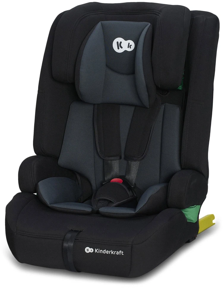 KINDERKRAFT automobilinė kėdutė SAFETY FIX 2 i-Size, juodos spalvos, KCSAFI02BLK0000