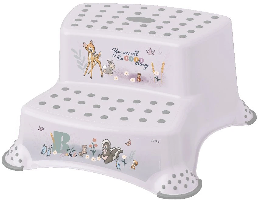 KEEEPER dvigubas laiptelis BAMBI, baltas, 10032