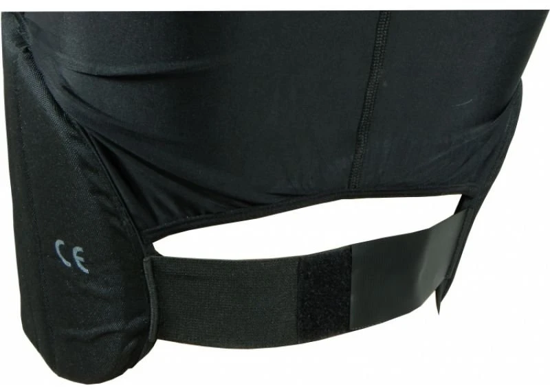 Vaikiška liemens apsauga su elastiniu lipuku Masters OT-KIDS, juoda