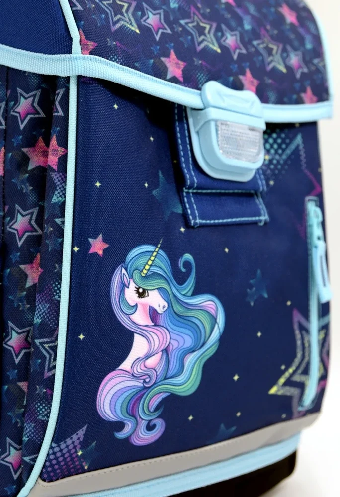 Hama Vaikiška mokyklinė kuprinė „Rainbow Unicorn“