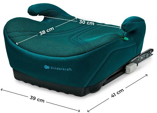 Vaikiška paaukštinimo kėdutė Kinderkraft I-Boost 2 Pro, žalia