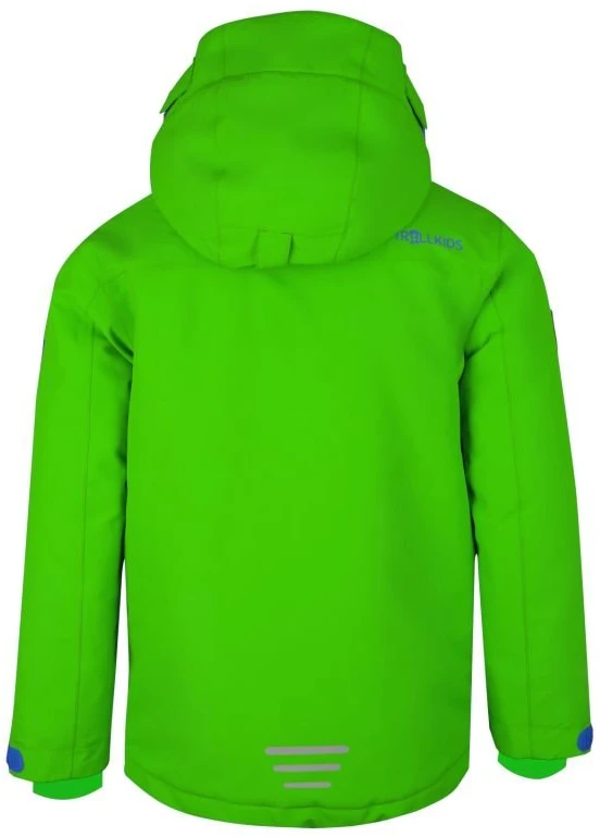 Vaikiška pašiltinta žieminė striukė Trollkids Holmenkollen Pro, žalia