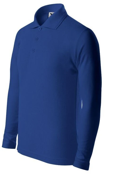 Vaikiška „Pique Polo LS“ polo palaidinė (žydra)