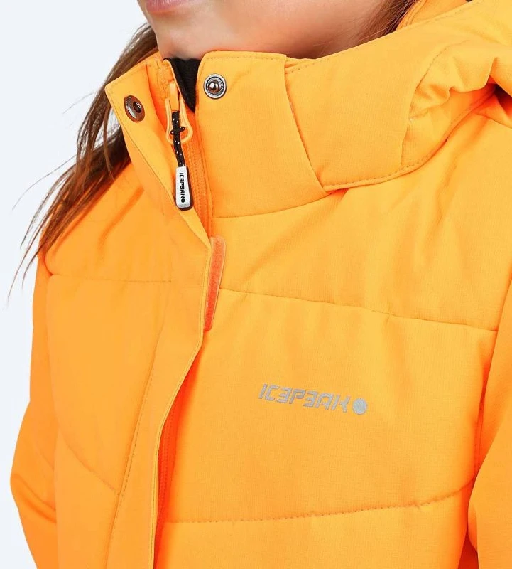 Vaikiška slidinėjimo striukė Icepeak Lille, oranžinė