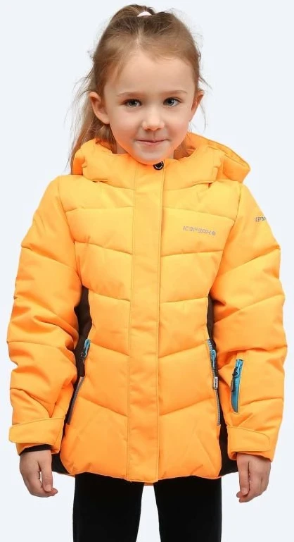 Vaikiška slidinėjimo striukė Icepeak Lille, oranžinė