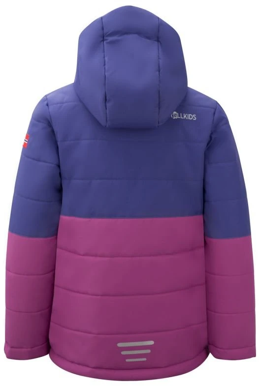 Vaikiška slidinėjimo striukė Trollkids Hemsedal XT, violetinė