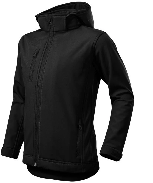 Vaikiška softshell striukė Malfini Performance, juoda
