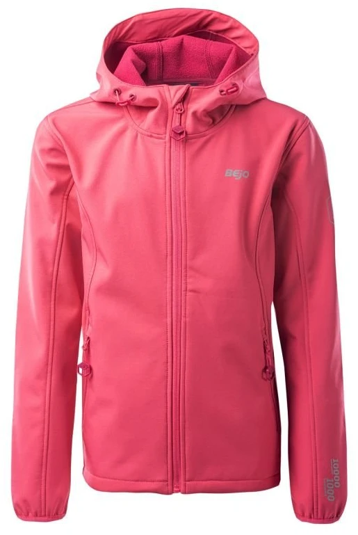 Vaikiška softshell striukė su reguliuojamu gobtuvu Bejo