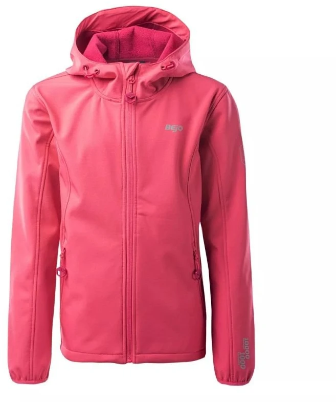 Vaikiška softshell striukė su reguliuojamu gobtuvu Bejo