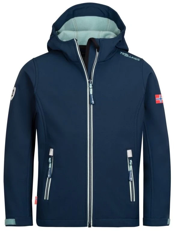 Vaikiška softshell striukė Trollkids Trollfjord 161