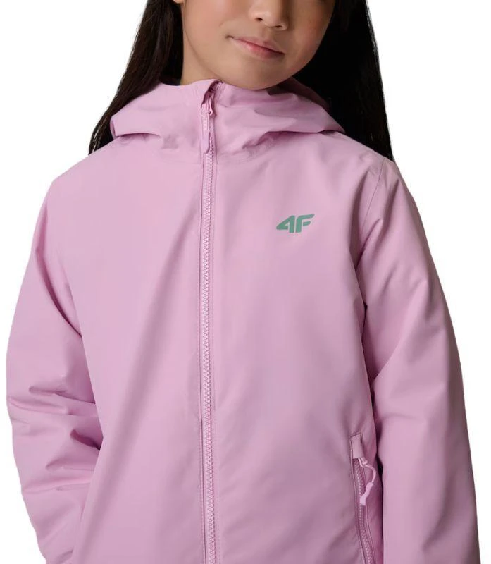 Vaikiška striukė 4F U0959 šviesiai violetinė 4FJWSS26TTJAU0959 52S