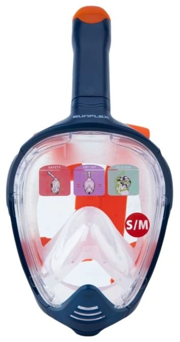 Vaikiška viso veido nardymo kaukė Sunflex