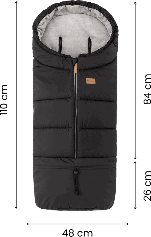 Vaikiškas 3 viename žieminis miegmaišis Petite&Mars Jibot, karamelinis