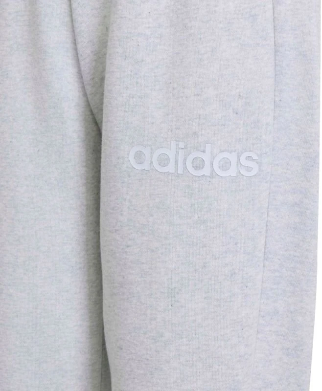 Vaikiškas adidas sportinis kostiumas, rožinis ir pilkas
