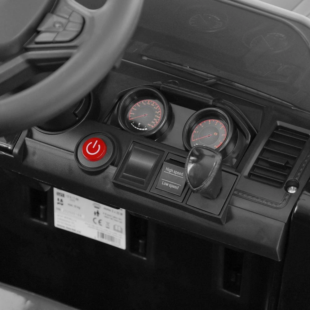 Vaikiškas akumuliatorinis automobilis HECHT 56189 Juodas, 2x35 W