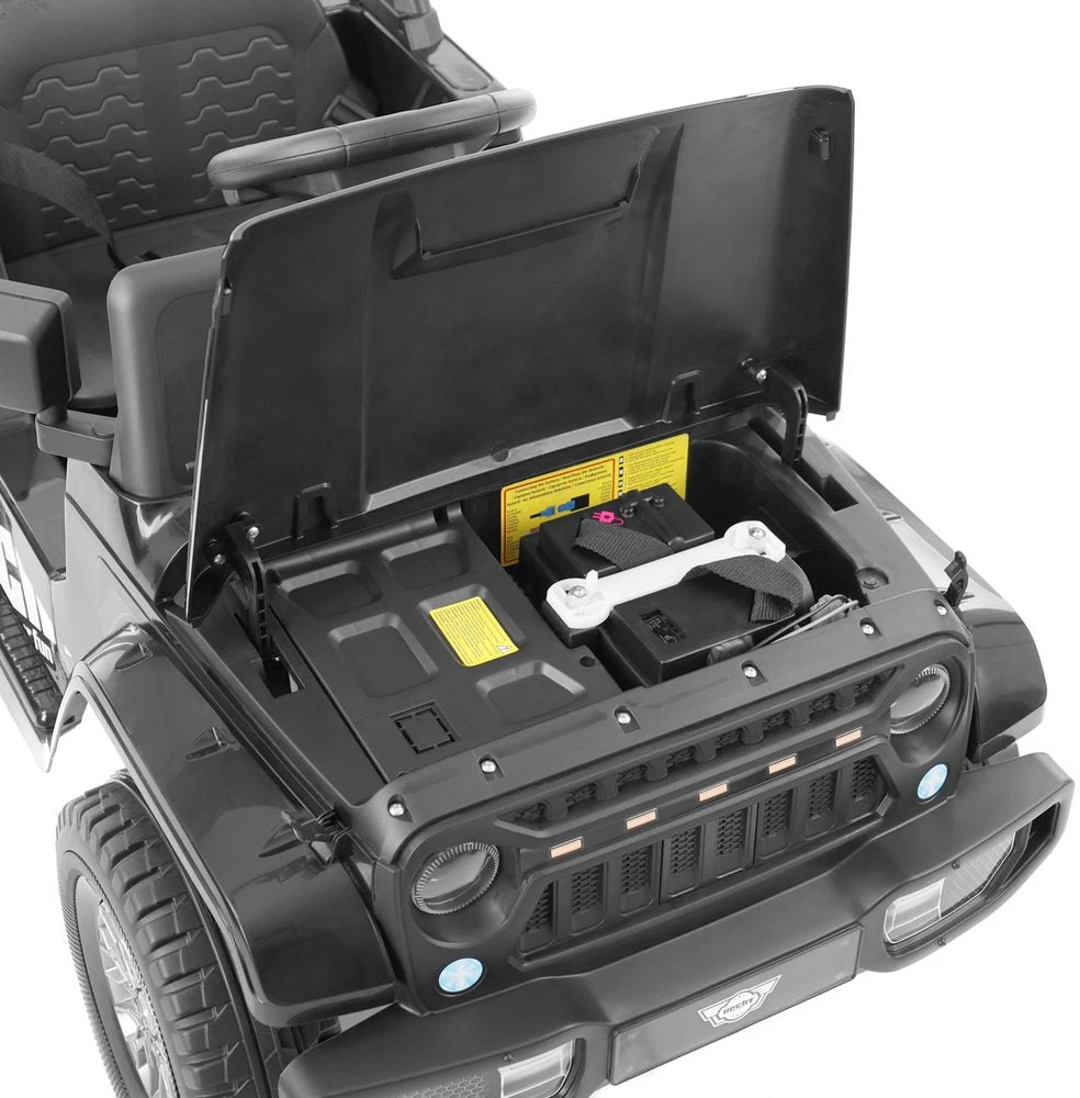 Vaikiškas akumuliatorinis automobilis HECHT 56189 Juodas, 2x35 W