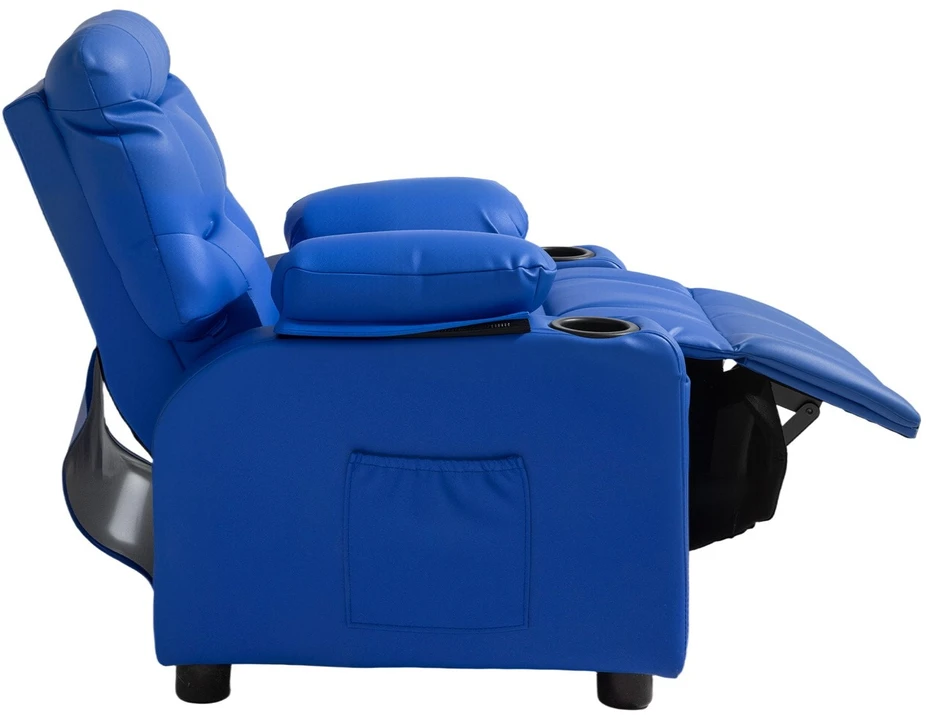 VEVOR Vaikiška recliner sofa su puodelių laikikliais