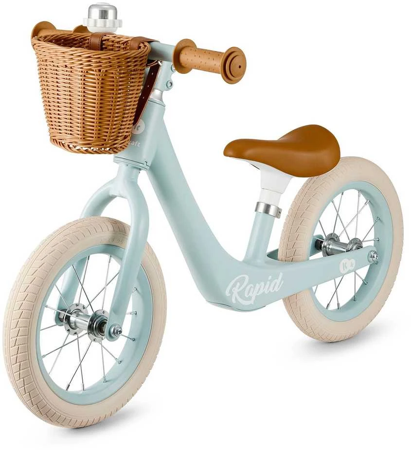 KINDERKRAFT balansinis dviratis Rapid 2, mėlynas breeze, KRRAPI02BLU0000