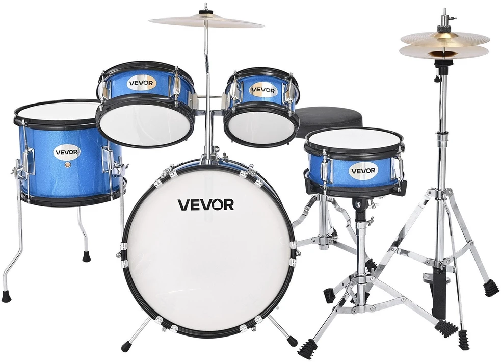 VEVOR Vaikiška 5 dalių mušamųjų instrumentų rinkinys