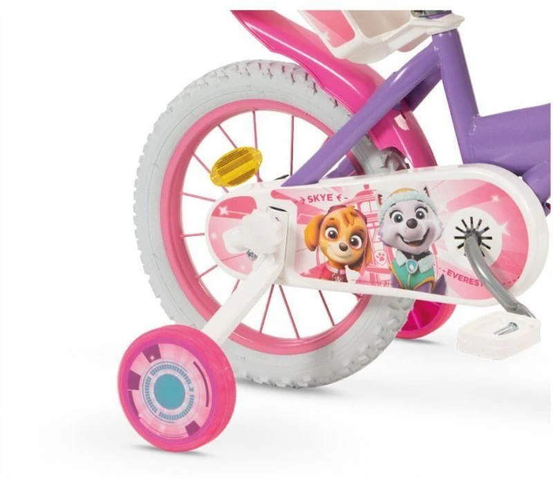 Children's Bike 14" Paw Patrol Violetinė 1480 Girl TOIMSA