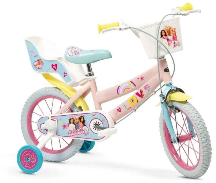 Vaikiškas dviratis 12" TOIMSA Barbie 1265