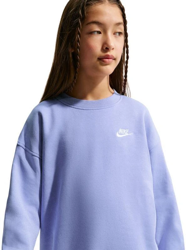 Vaikiškas džemperis Nike Sportswear Club Fleece, šviesiai violetinis, FD2923 569