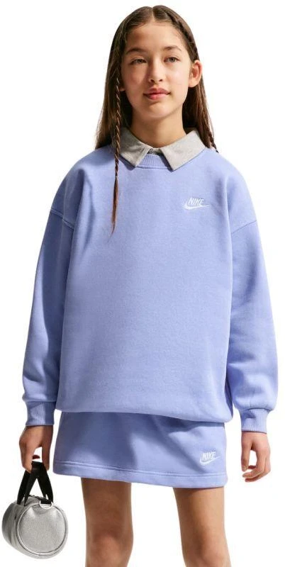 Vaikiškas džemperis Nike Sportswear Club Fleece, šviesiai violetinis, FD2923 569