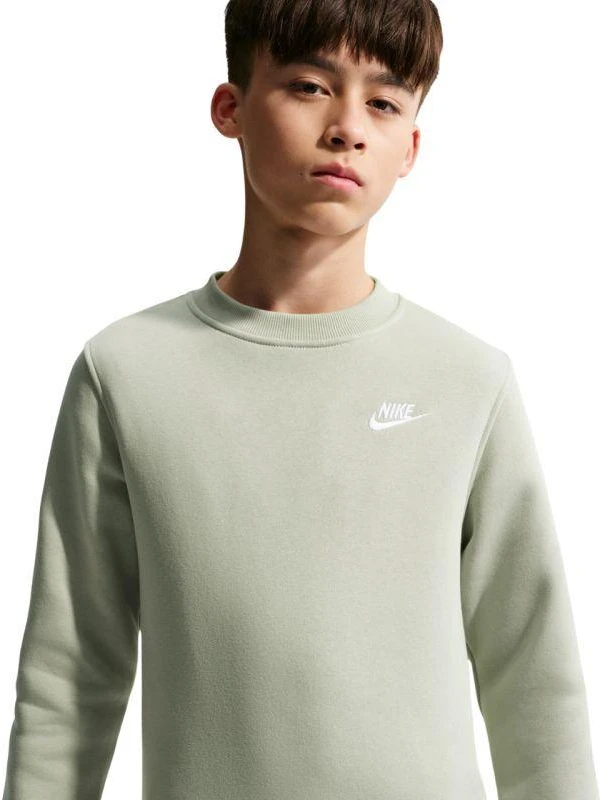 Vaikiškas džemperis Nike Sportswear Club Fleece, šviesiai žalias, FD3006 304