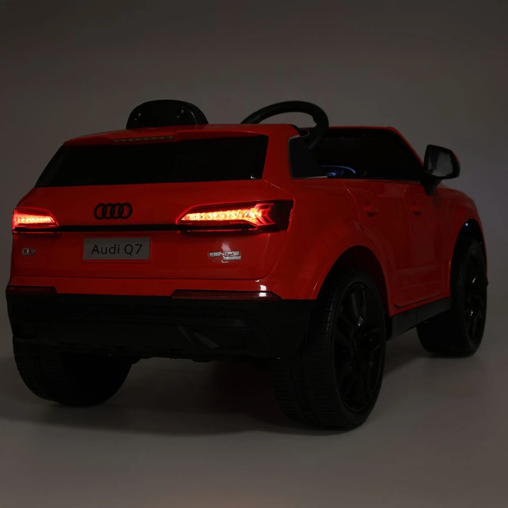Vaikiškas elektromobilis Audi Q7, Raudonas