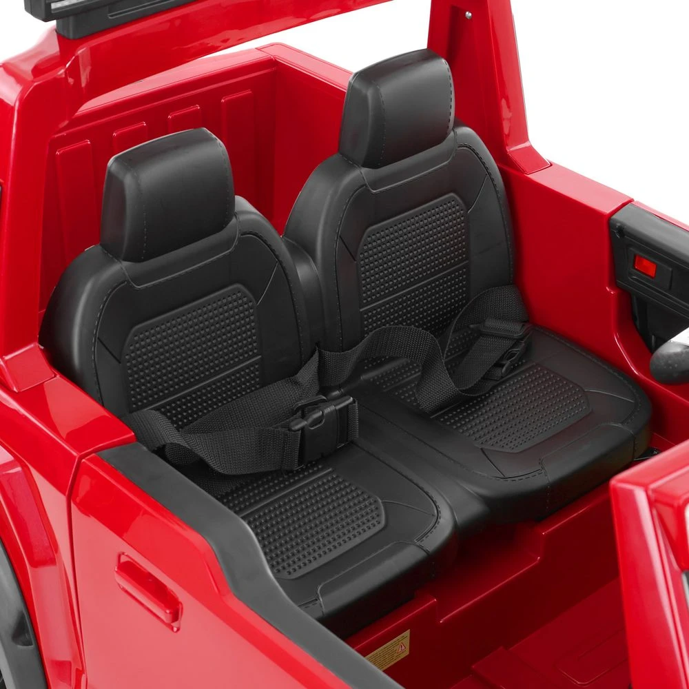 Vaikiškas elektromobilis Ford F450, raudonas