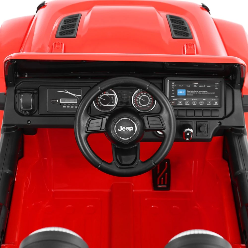 Vaikiškas elektromobilis Jeep Wrangler Rubicon, 2x35W