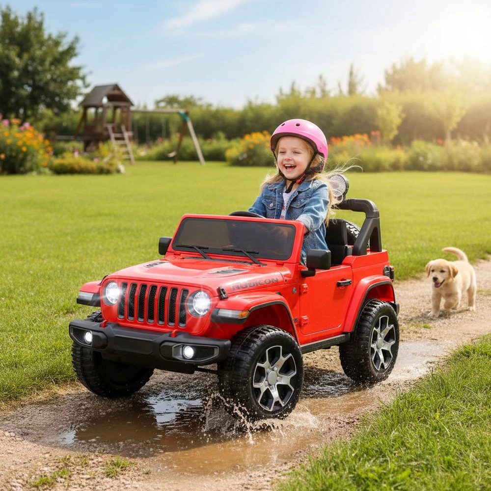 Vaikiškas elektromobilis Jeep Wrangler Rubicon, 2x35W