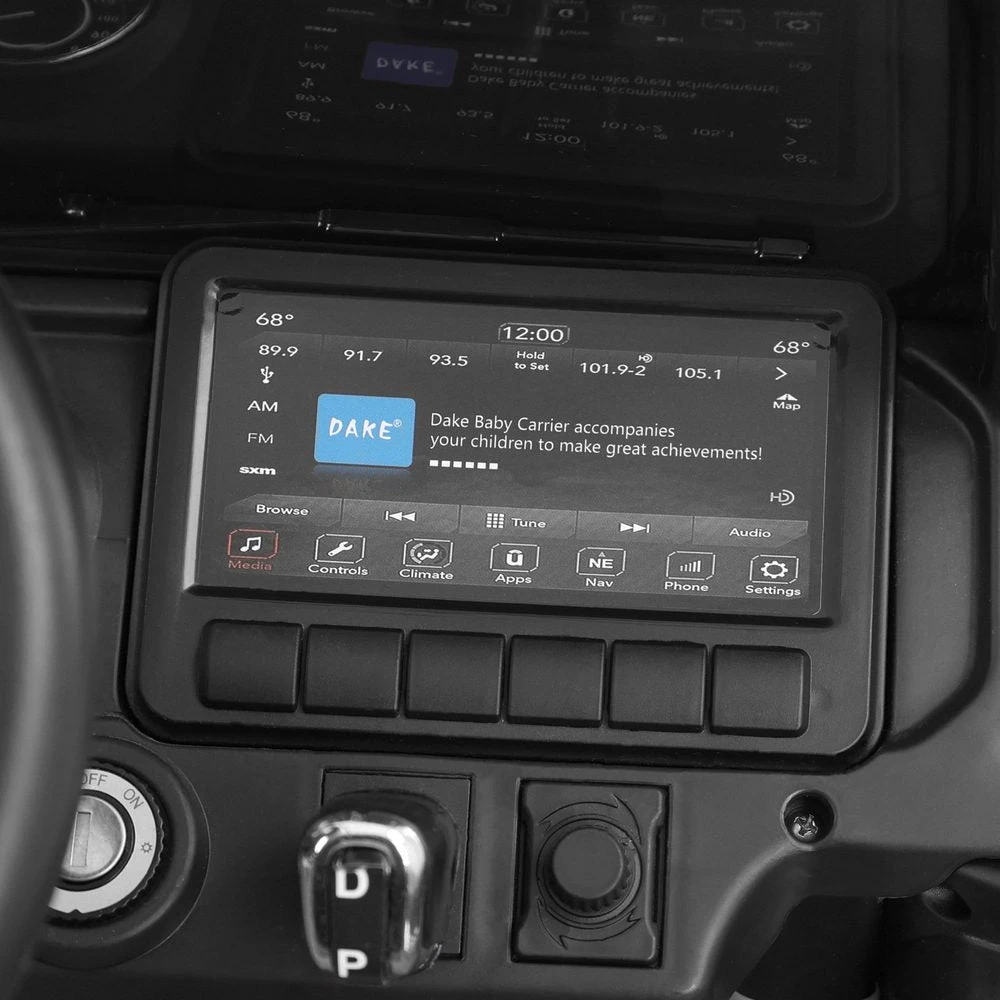 Vaikiškas elektromobilis Jeep Wrangler Rubicon, 2x35W