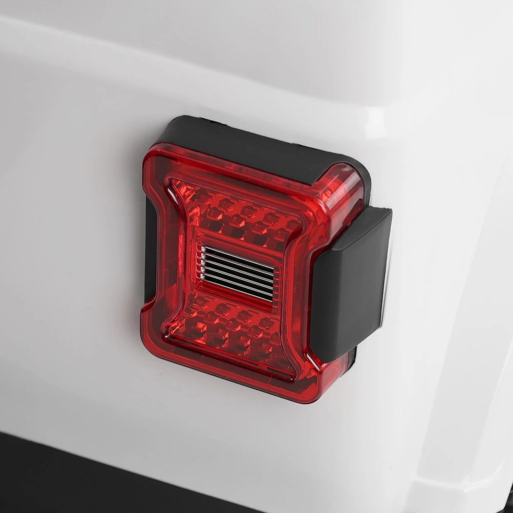 Vaikiškas elektromobilis Jeep Wrangler Rubicon, Baltas