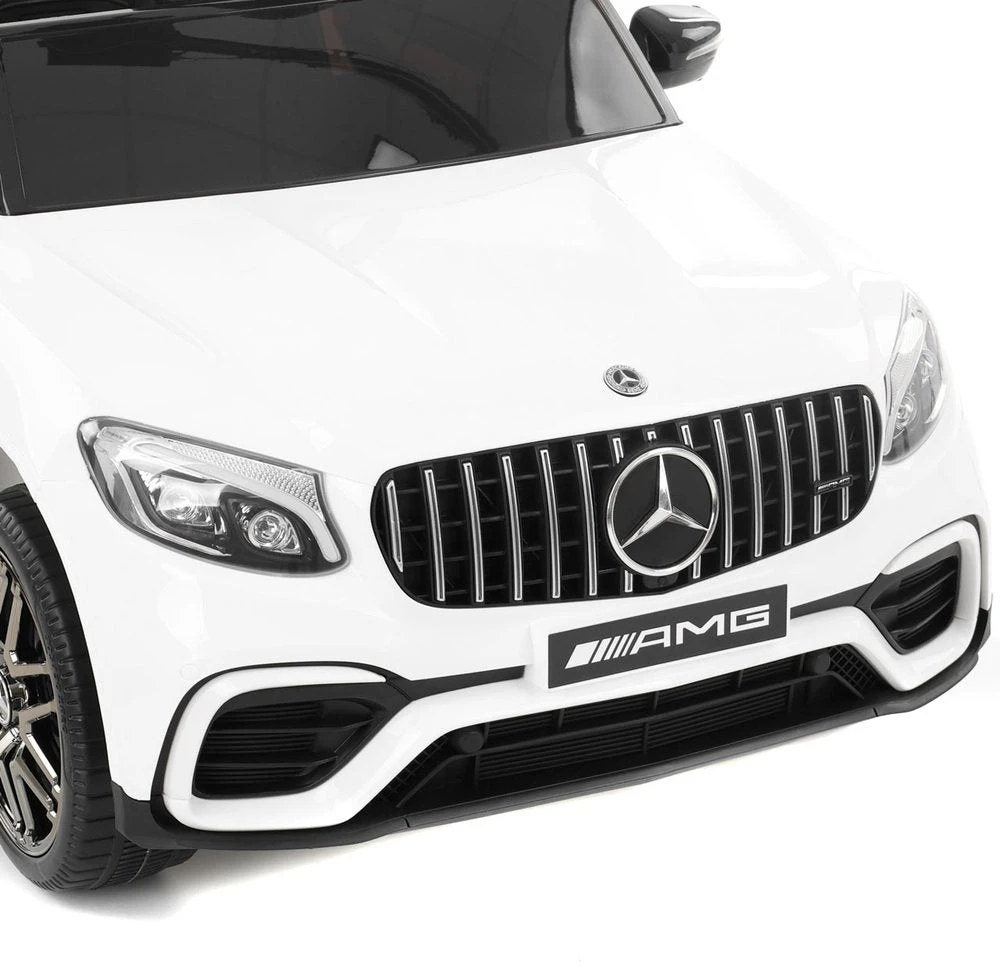Vaikiškas elektromobilis Mercedes-Benz GLC 63 S, Baltas