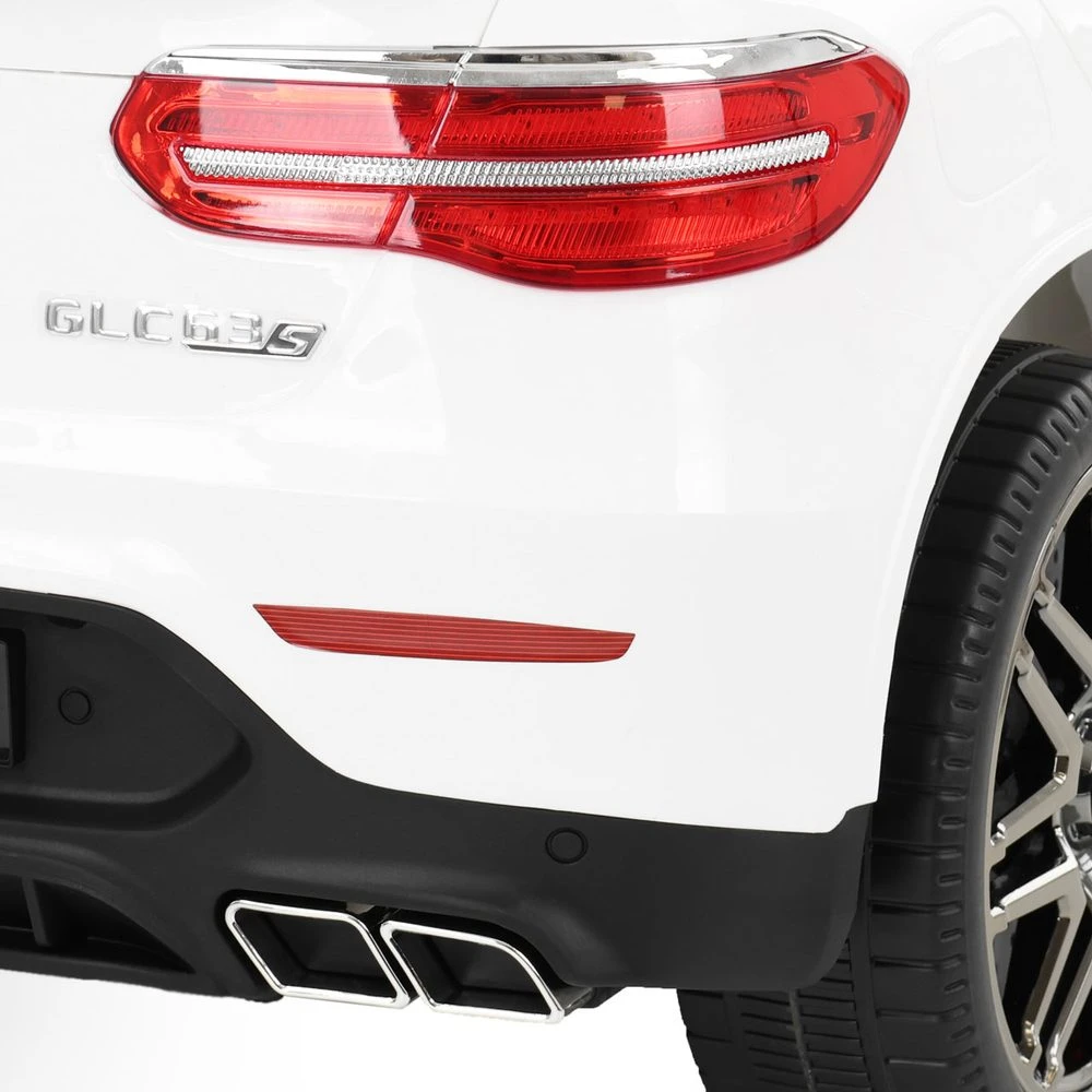 Vaikiškas elektromobilis Mercedes-Benz GLC 63 S, Baltas