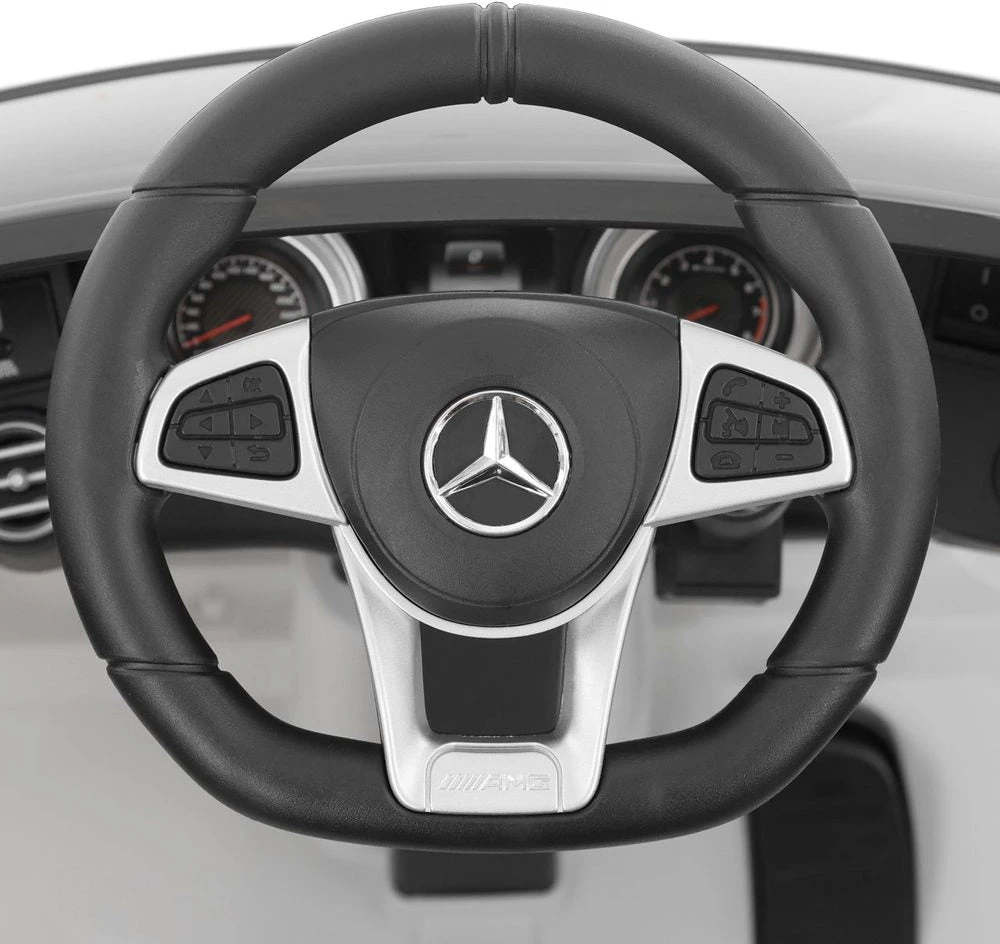 Vaikiškas elektromobilis Mercedes-Benz GLC 63 S, Baltas