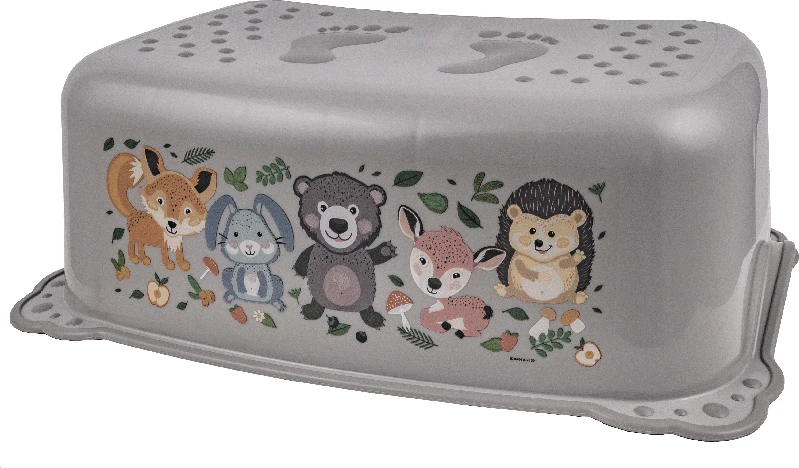 Tega MALTEX Taburetė 2K Teddy Bear Forest Bunch pilka
