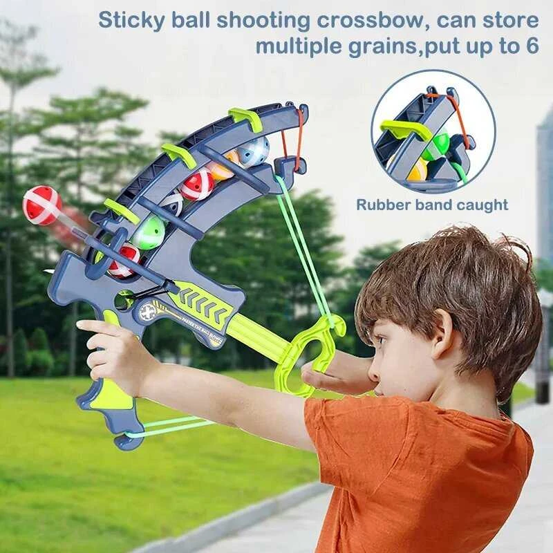 Vaikiškas lankas ir taikinys Montessori Crocky Bob