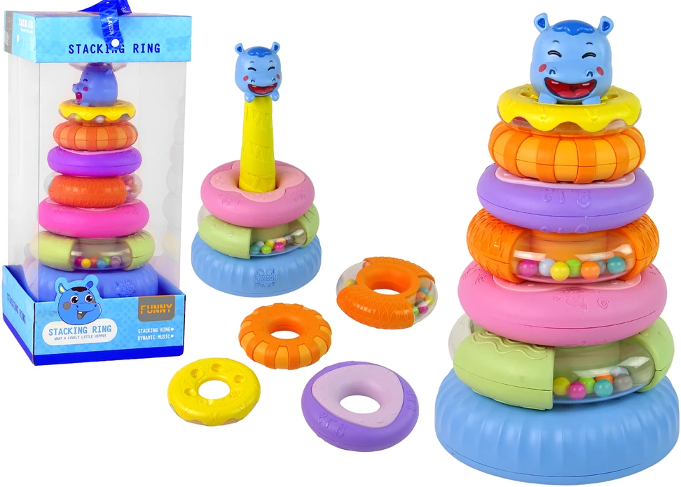 Edukacinė piramidė Lean Toys