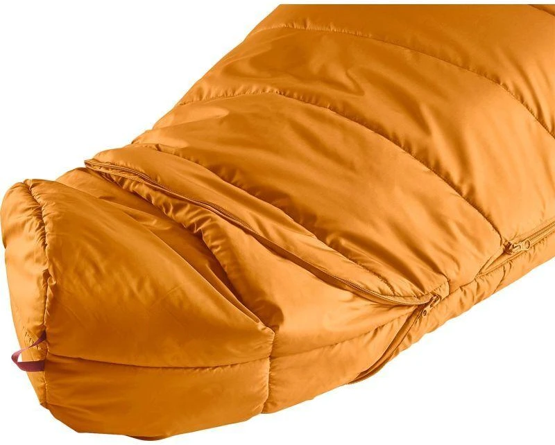Deuter children's sleeping bag Starlight (130-170 cm) - maple-redwood