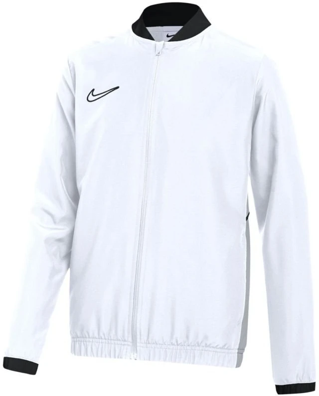 Vaikiškas Nike džemperis su užtrauktuku, baltas