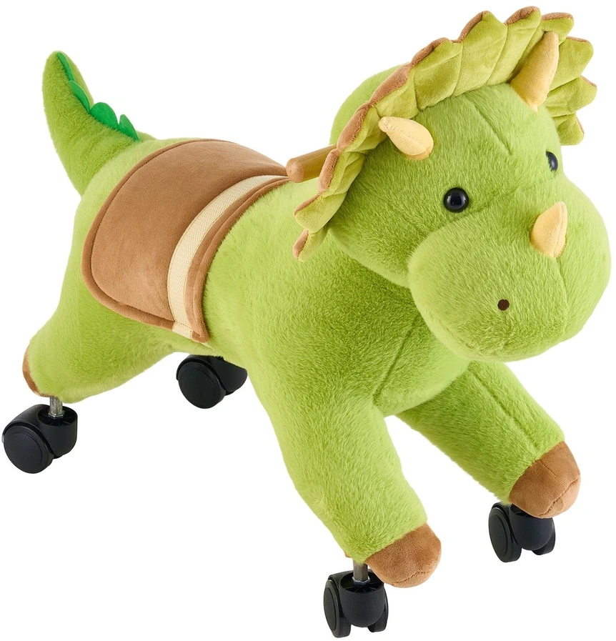 VEVOR Vaikiškas jojamas dinozauras su ratukais