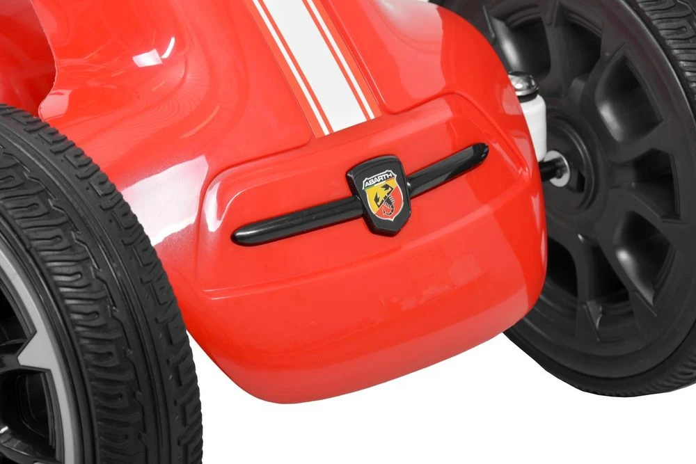 Vaikiškas pedalinis kartingas Abarth, Raudonas