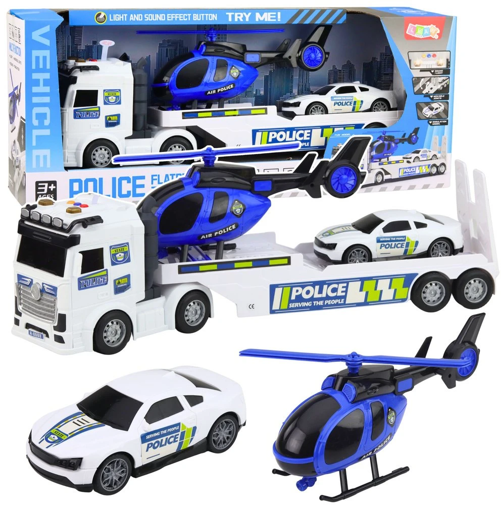Lean Toys Policijos rinkinys 3 vnt.