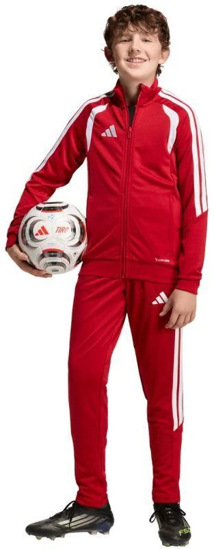 Vaikiškas raudonas džemperis Tiro 26 League Training JY7200 adidas