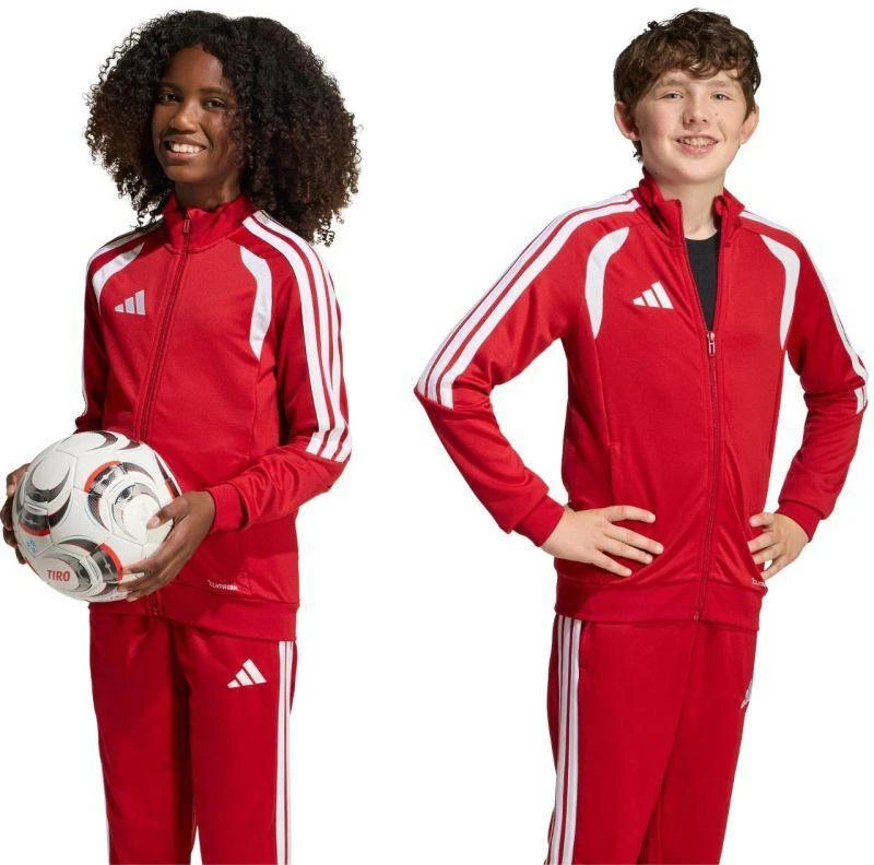 Vaikiškas raudonas džemperis Tiro 26 League Training JY7200 adidas