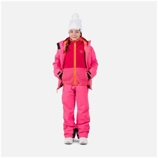 Vaikiškas rožinis fleece bliuzonas Alltrack Rossignol