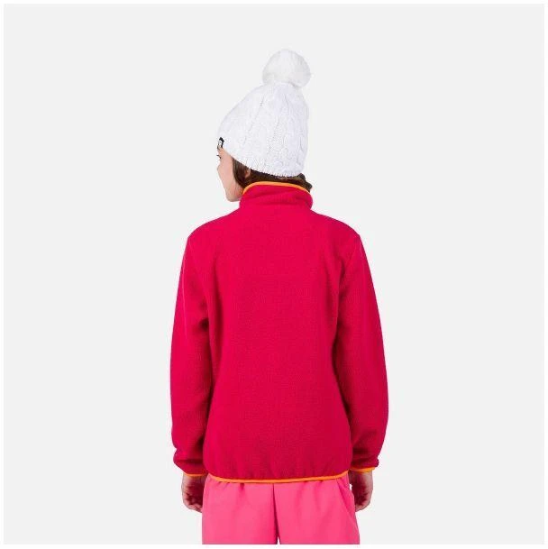 Vaikiškas rožinis fleece bliuzonas Alltrack Rossignol